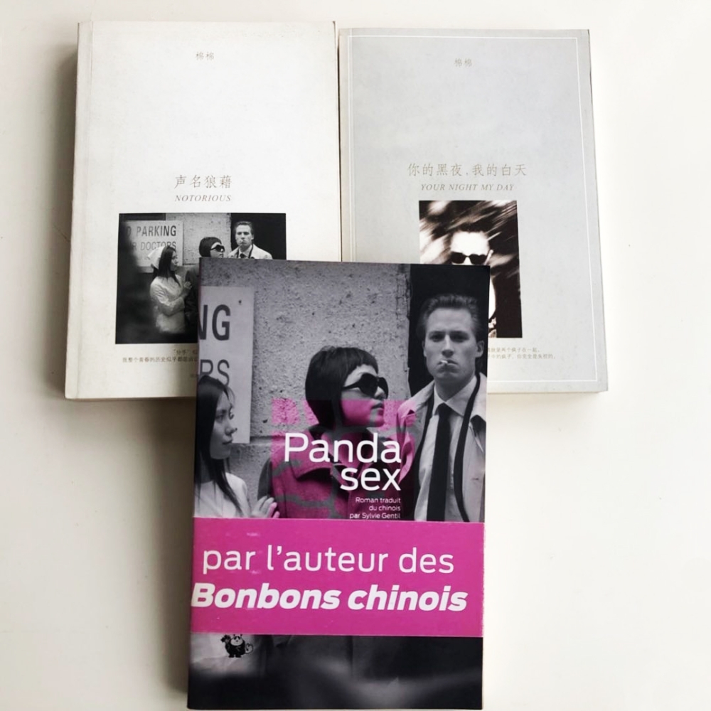 法语版《声音狼藉Panda Sex》（2009）、中文版《声名狼藉》（2009）、小说集《你的黑夜我的白天》（2009）